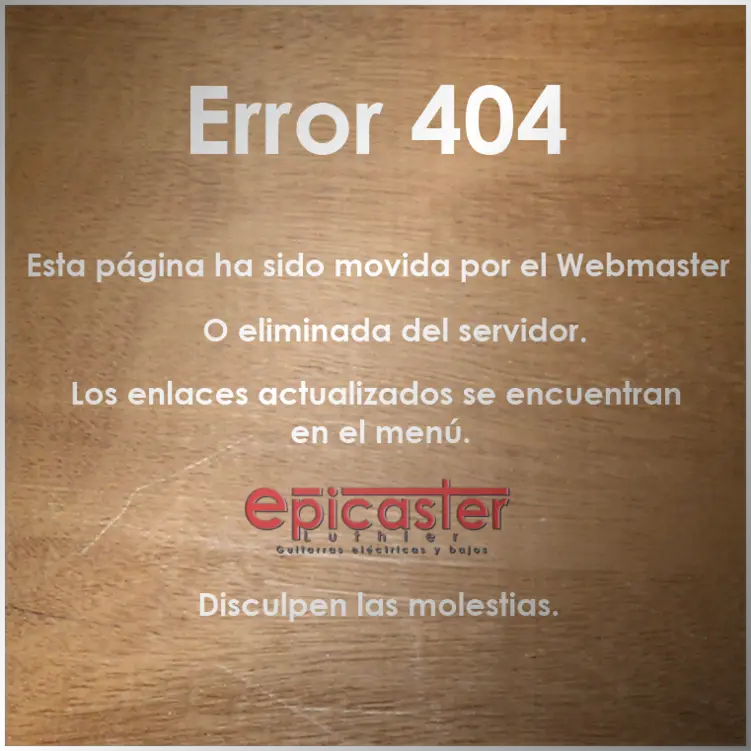 Página de error 404